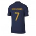 Frankrike Antoine Griezmann #7 Replika Hemma matchkläder VM 2022 Korta ärmar